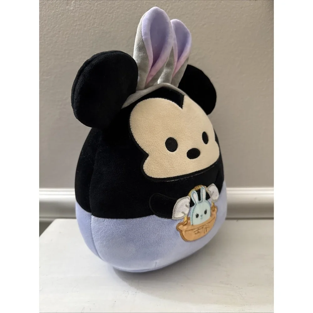 Squishmallow Kellytoy Plush Disney Mickey with Bunny Ears 8